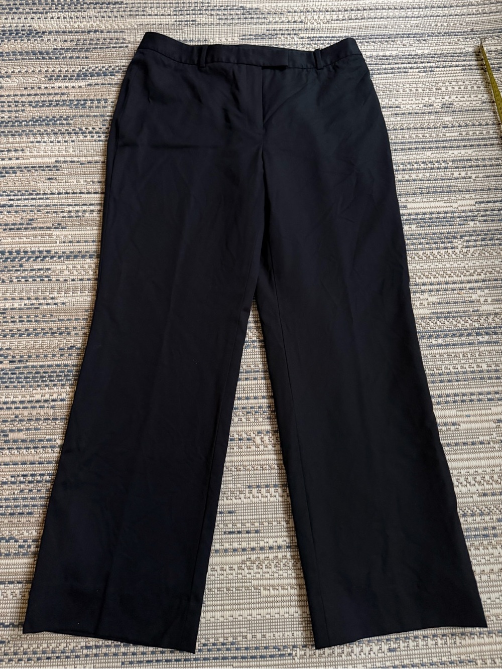 Brooks Brothers Navy Wool Blend Trousers Women’s Size 12